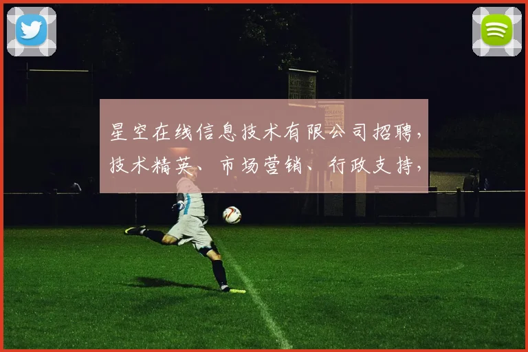 星空在线信息技术有限公司招聘，技术精英、市场营销、行政支持，诚邀加入，共创辉煌，三岗位等你来